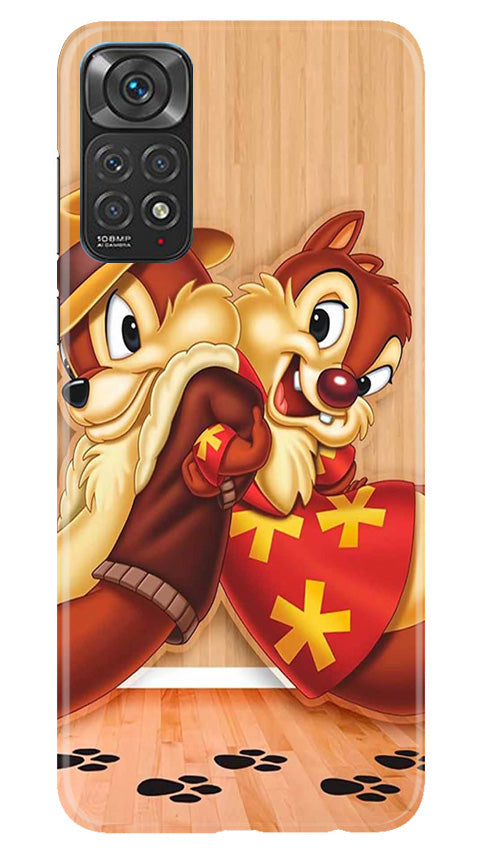 Chip n Dale Mobile Back Case for Redmi Note 11s (Design - 297)