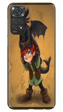 Dragon Mobile Back Case for Redmi Note 11s (Design - 298)