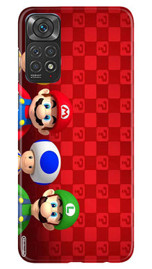 Mario Mobile Back Case for Redmi Note 11s (Design - 299)
