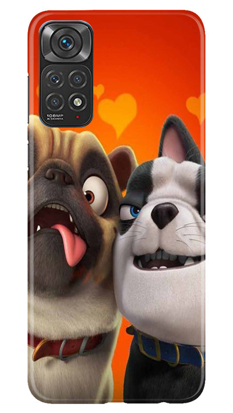 Dog Puppy Mobile Back Case for Redmi Note 11s (Design - 310)