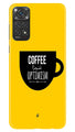 Coffee Optimism Mobile Back Case for Redmi Note 11s (Design - 313)