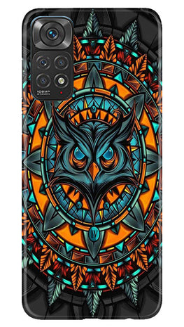 Owl Mobile Back Case for Redmi Note 11s (Design - 319)