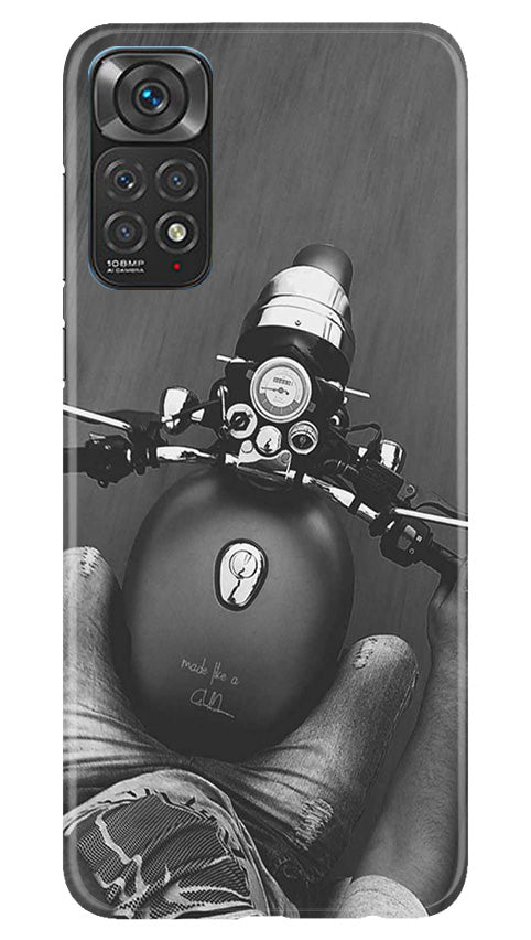 Royal Enfield Mobile Back Case for Redmi Note 11s (Design - 341)