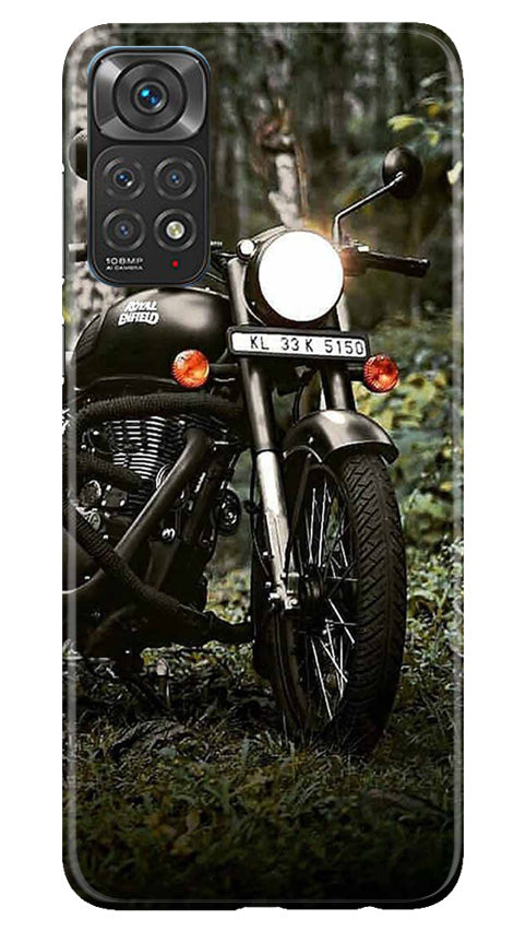Royal Enfield Mobile Back Case for Redmi Note 11s (Design - 343)