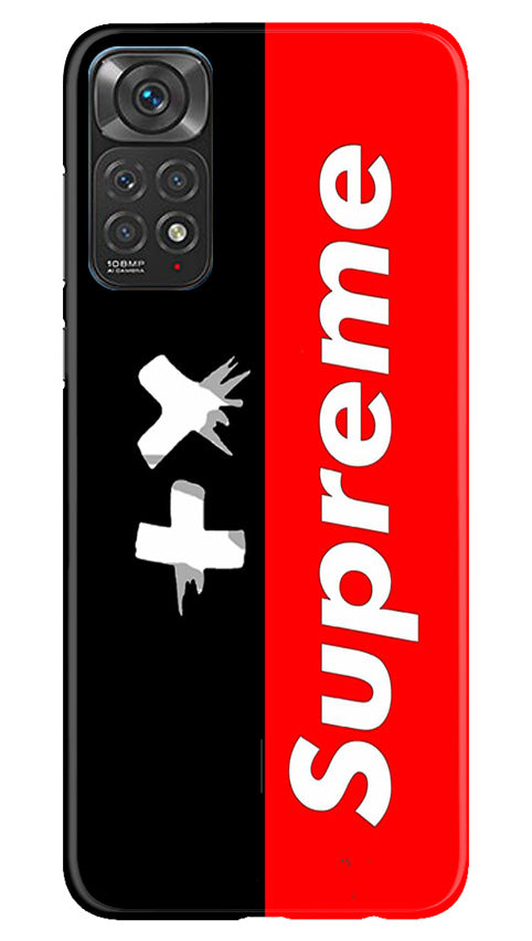 Supreme Mobile Back Case for Redmi Note 11s (Design - 347)