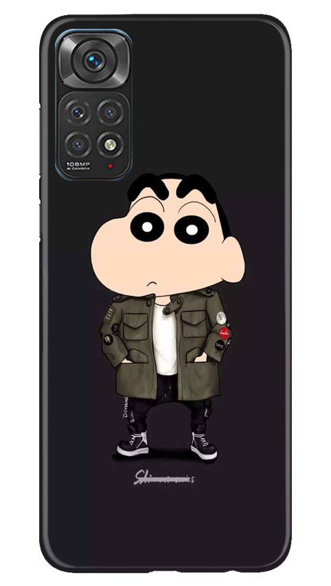 Shin Chan Mobile Back Case for Redmi Note 11s (Design - 349)
