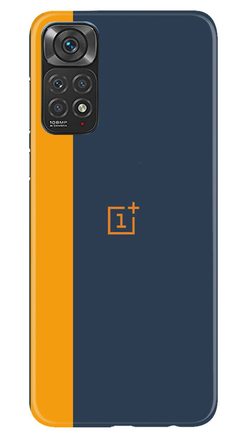 Oneplus Logo Mobile Back Case for Redmi Note 11s (Design - 353)