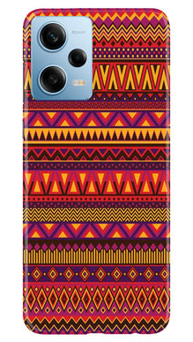 Zigzag line pattern2 Mobile Back Case for Redmi Note 12 5G (Design - 10)