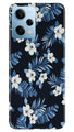 White flowers Blue Background2 Case for Redmi Note 12 Pro 5G