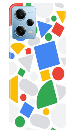 Circul Squar & Tringle Art Case for Redmi Note 12 Pro 5G