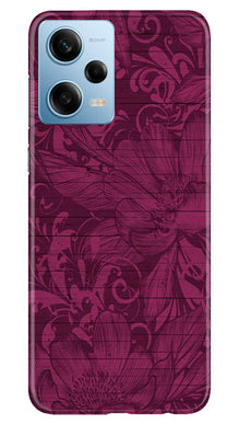 Purple Backround Mobile Back Case for Redmi Note 12 5G (Design - 22)