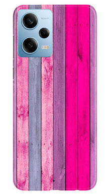 Wooden look Mobile Back Case for Redmi Note 12 5G (Design - 24)