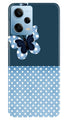 White dots Butterfly Case for Poco X5 Pro 5G