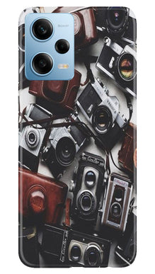 Cameras Mobile Back Case for Redmi Note 12 5G (Design - 57)