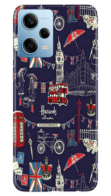 Love London Mobile Back Case for Redmi Note 12 5G (Design - 75)
