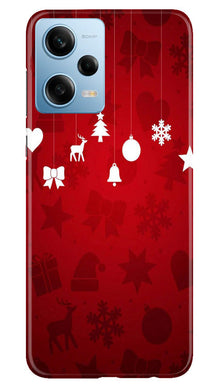 Christmas Mobile Back Case for Redmi Note 12 5G (Design - 78)