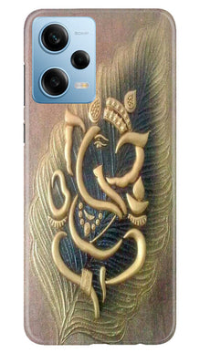 Lord Ganesha Mobile Back Case for Redmi Note 12 5G (Design - 100)