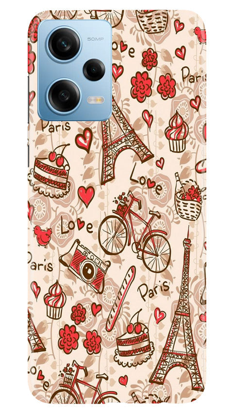 Love Paris Case for Poco X5 Pro 5G  (Design - 103)