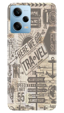 Travel Mobile Back Case for Redmi Note 12 5G  (Design - 104)