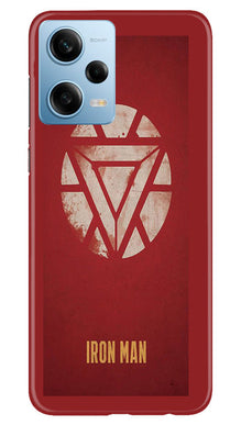 Iron Man Superhero Mobile Back Case for Redmi Note 12 Pro 5G  (Design - 115)