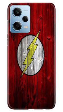 Flash Superhero Mobile Back Case for Redmi Note 12 5G  (Design - 116)