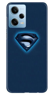 Superman Superhero Mobile Back Case for Redmi Note 12 5G  (Design - 117)