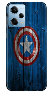 Captain America Superhero Mobile Back Case for Redmi Note 12 5G  (Design - 118)