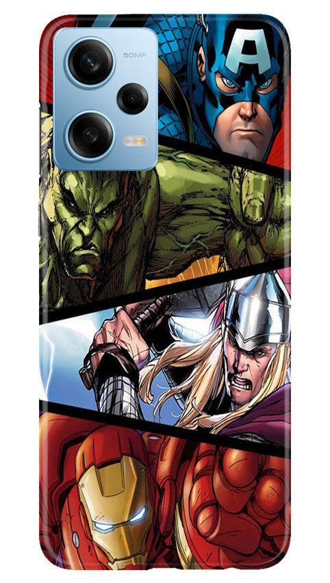Avengers Superhero Case for Redmi Note 12 5G(Design - 124)