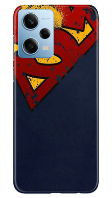 Superman Superhero Mobile Back Case for Redmi Note 12 5G  (Design - 125)