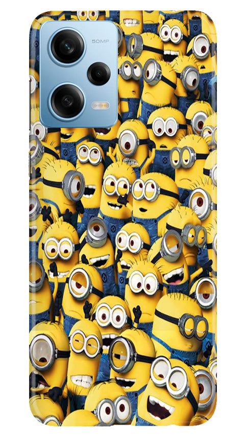 Minions Case for Redmi Note 12 5G  (Design - 126)