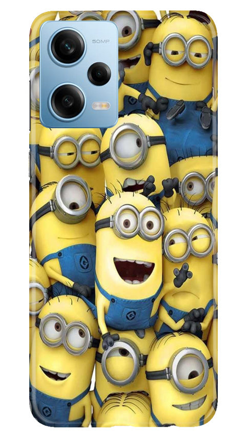 Minions Case for Redmi Note 12 5G  (Design - 127)