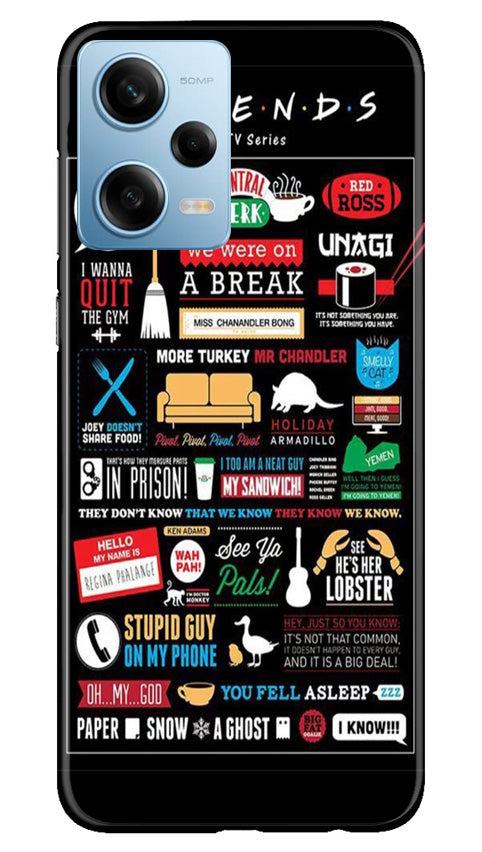Friends Case for Redmi Note 12 5G  (Design - 145)