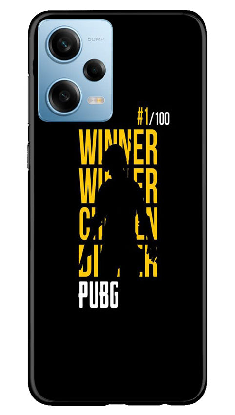 Pubg Winner Winner Case for Redmi Note 12 5G(Design - 146)