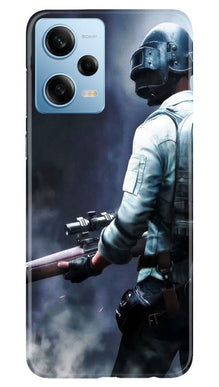 Pubg Mobile Back Case for Redmi Note 12 5G  (Design - 148)