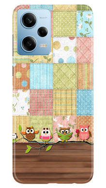 Owls Mobile Back Case for Redmi Note 12 5G (Design - 171)