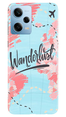 Wonderlust Travel Mobile Back Case for Redmi Note 12 5G (Design - 192)