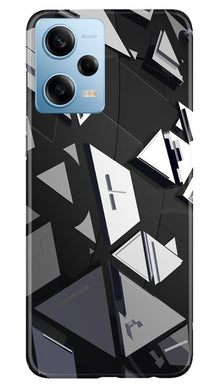 Modern Art Mobile Back Case for Redmi Note 12 5G (Design - 199)