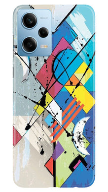 Modern Art Mobile Back Case for Poco X5 Pro 5G (Design - 204)