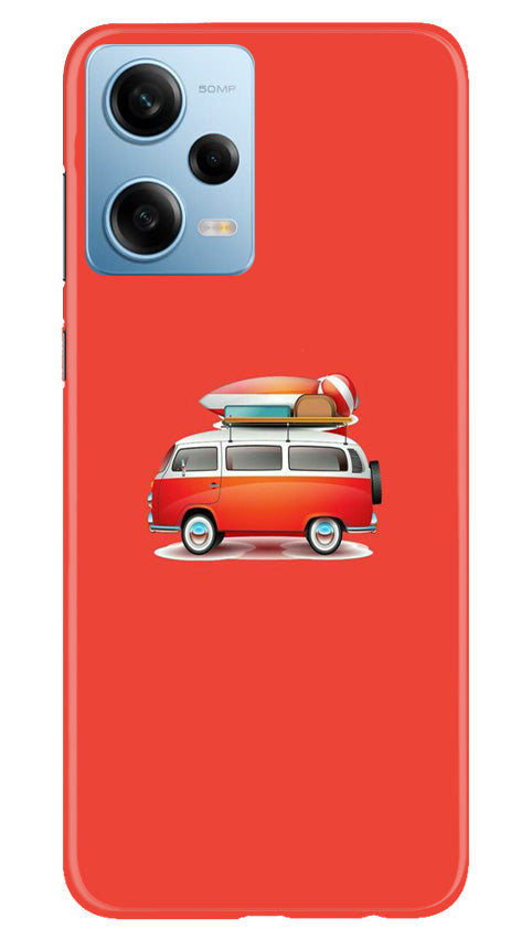 Travel Bus Case for Redmi Note 12 5G (Design No. 227)