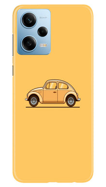 Vintage Car Mobile Back Case for Redmi Note 12 5G (Design - 231)