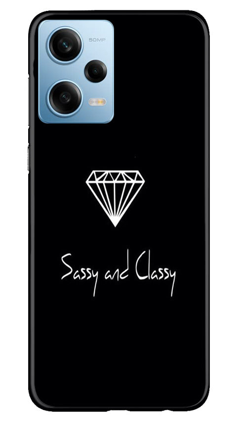 Sassy and Classy Case for Redmi Note 12 5G (Design No. 233)