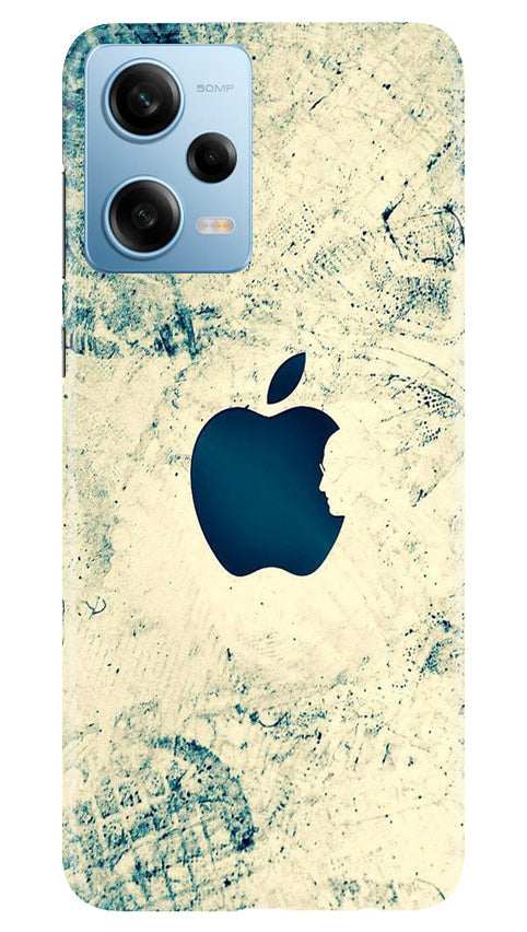 Apple Logo Case for Redmi Note 12 Pro 5G (Design No. 251)