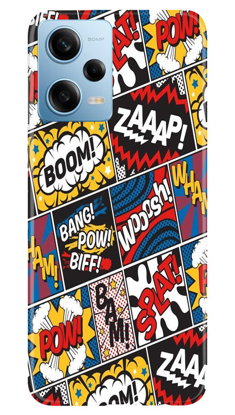 Boom Mobile Back Case for Redmi Note 12 5G (Design - 264)