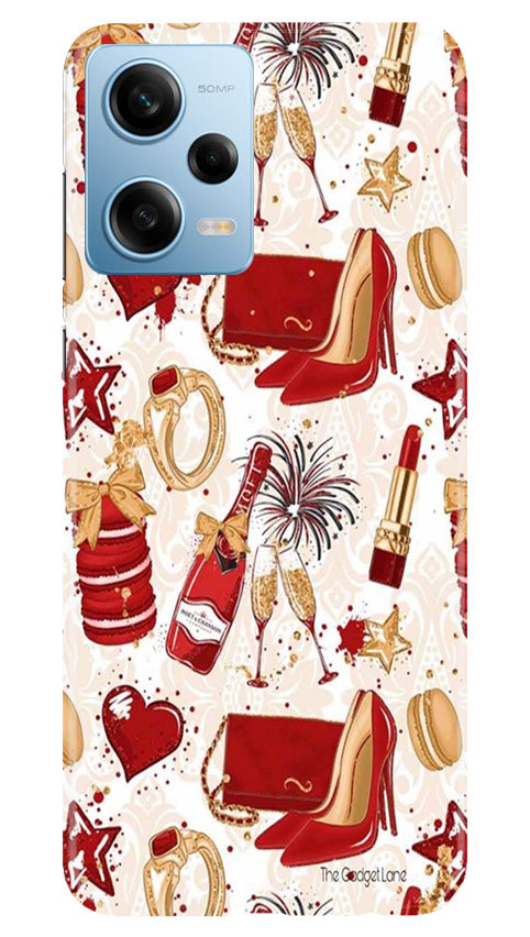 Girlish Mobile Back Case for Redmi Note 12 5G (Design - 274)