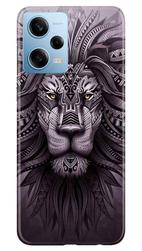 Lion Mobile Back Case for Redmi Note 12 5G (Design - 277)