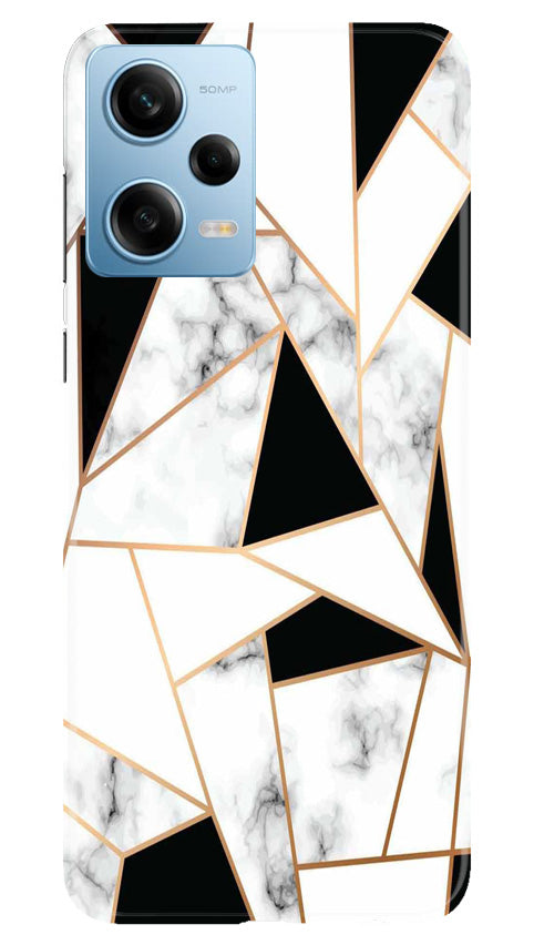 Marble Texture Mobile Back Case for Redmi Note 12 5G (Design - 284)