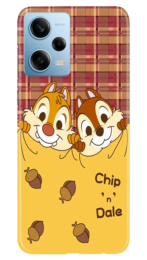 Chip n Dale Mobile Back Case for Redmi Note 12 5G (Design - 302)