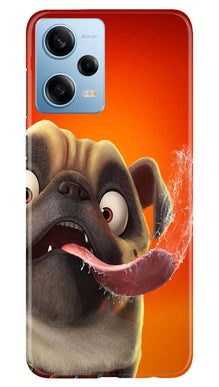 Dog Mobile Back Case for Redmi Note 12 5G (Design - 303)