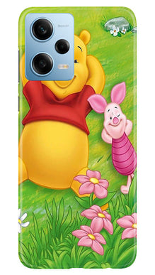 Winnie The Pooh Mobile Back Case for Redmi Note 12 5G (Design - 308)