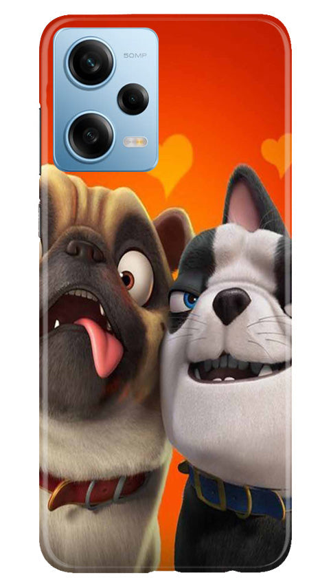Dog Puppy Mobile Back Case for Redmi Note 12 5G (Design - 310)